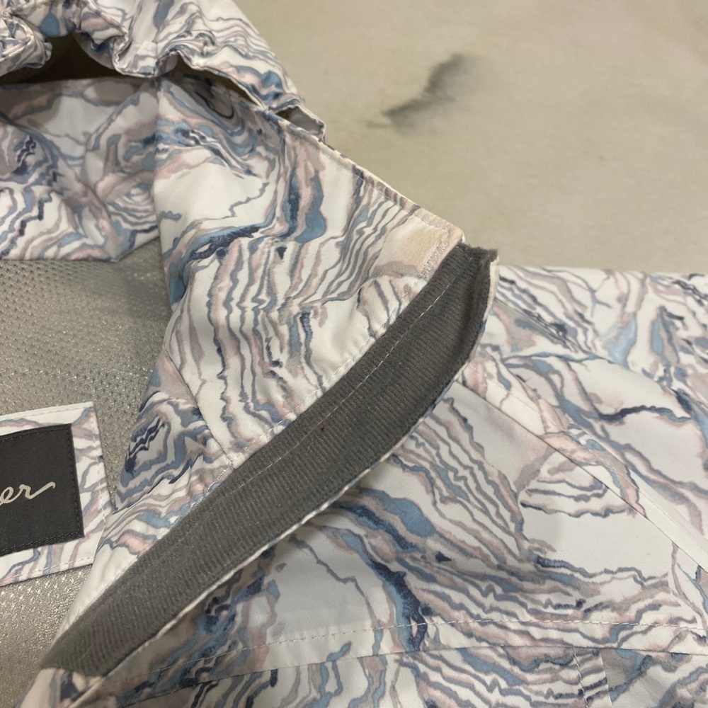 Eddie Bauer Jacket size Medium White Multicolor WeatherEdge - Picture 12 of 16